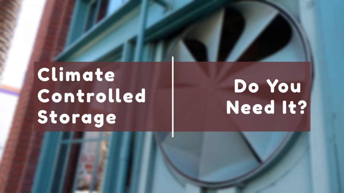 Do I Need ClimateControlled Storage and When Is It Necessary?