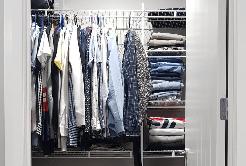Closet wardrobe