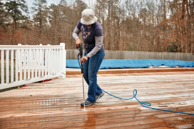 How to Pressure Wash a Deck Neighbor Blog