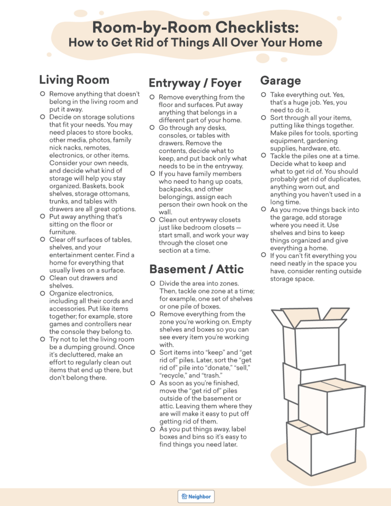 How to Get Rid of Things The Ultimate Guide to Decluttering Your Home