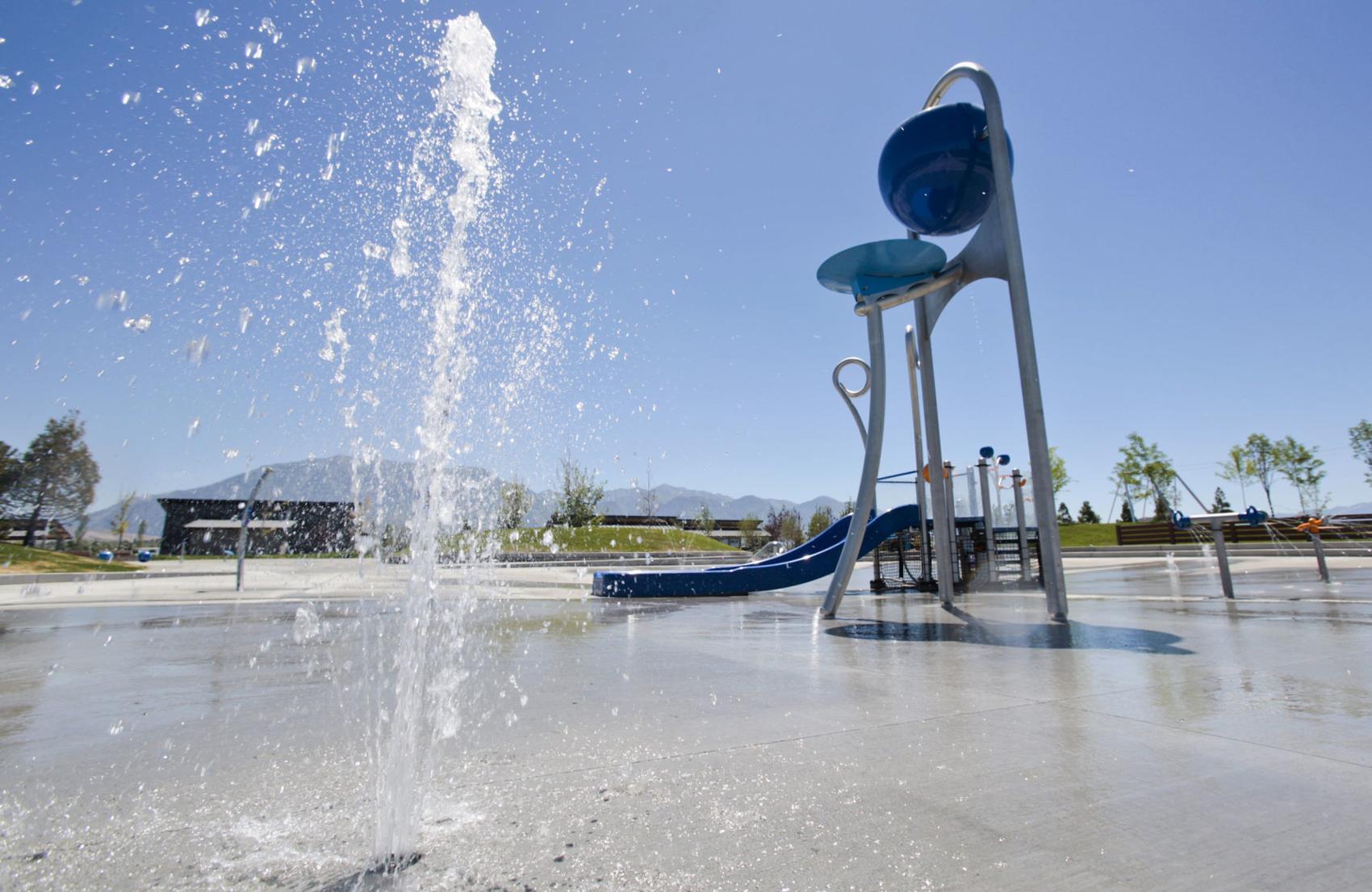 Vineyard Grove Park Splash Pad, Vineyard, UT