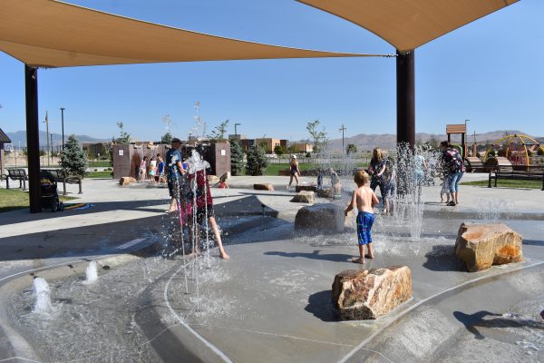 Cory Wride Memorial Park Splash Pad, Eagle Mountain, Utah