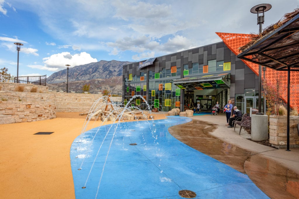 The Orchard Splash Pad, Provo Utah