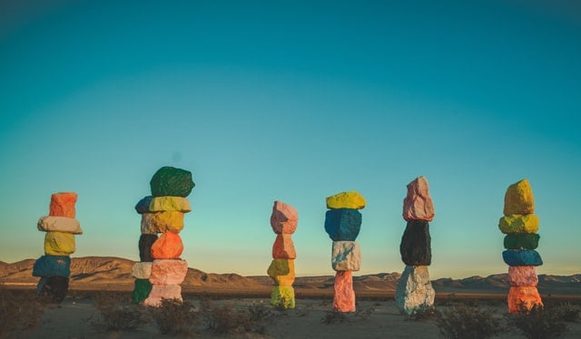 Seven Magic Mountains - Las Vegas
