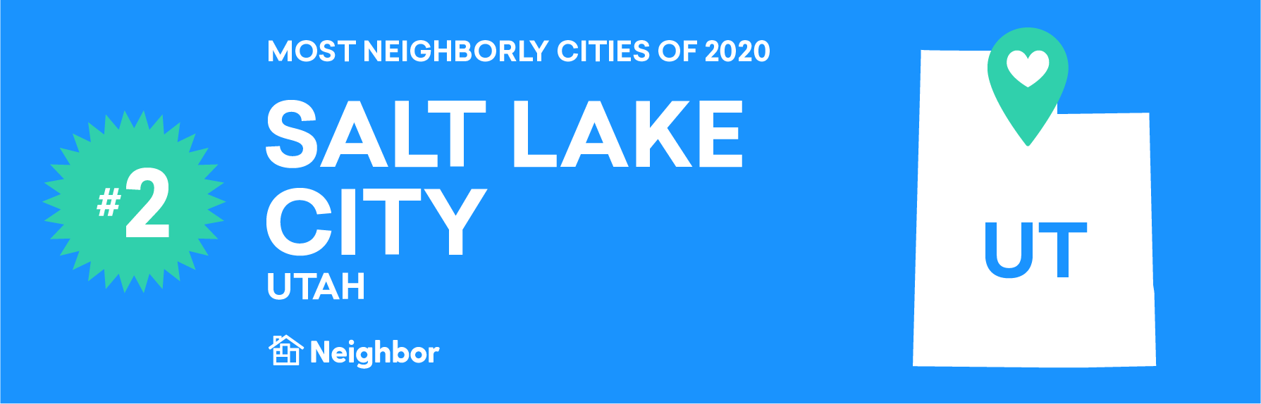 Most Neighborly City - salt lake city