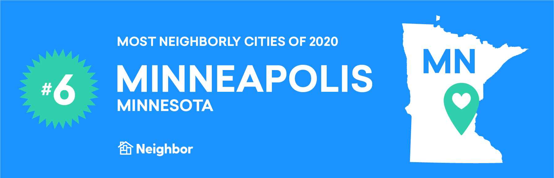 Most Neighborly City - minneapolis
