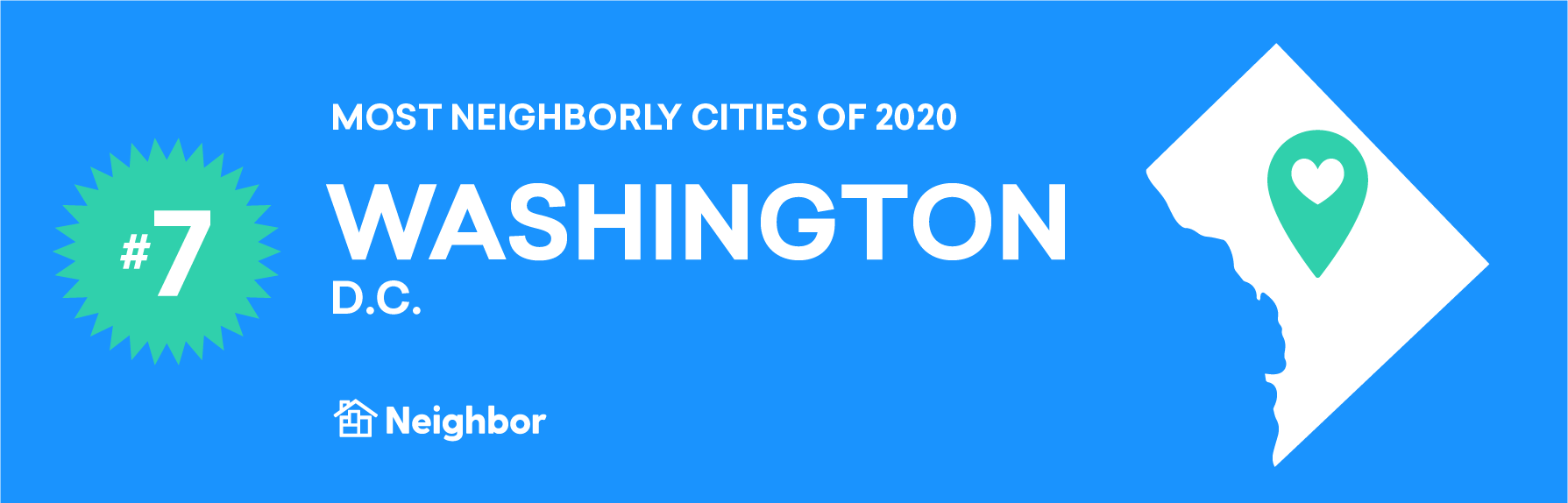 Most Neighborly City - washington dc