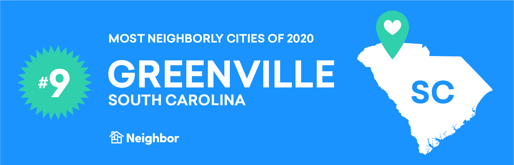 Most Neighborly City - greenville