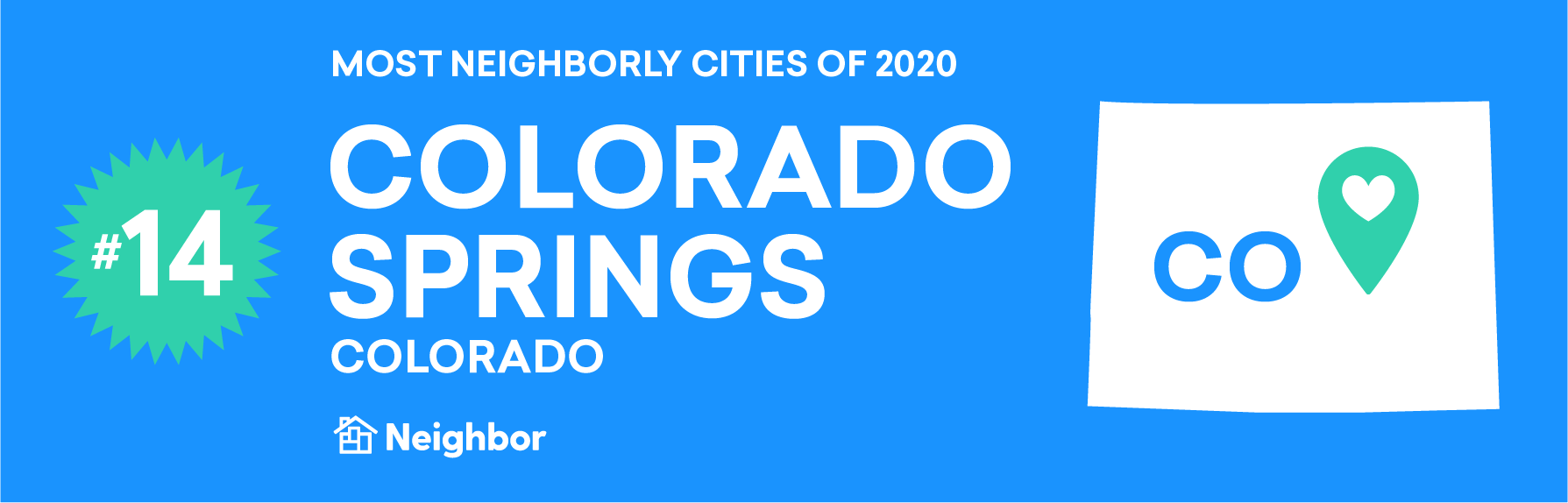 Most Neighborly City - colorado springs